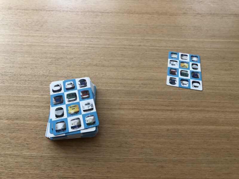 カードを１枚抜く。